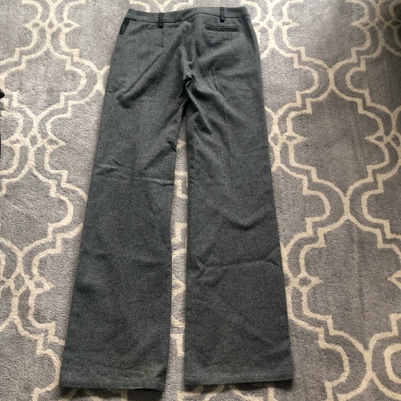 Sportmax by Max Mara Grey Wool Pants Size 8 - Picture 2 of 9